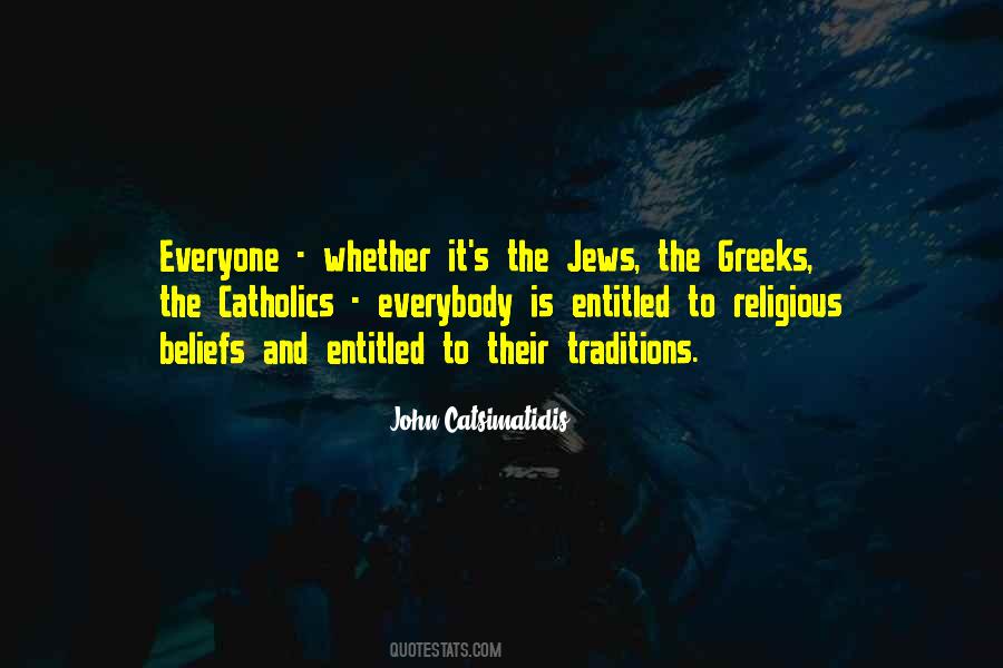 Religious Traditions Quotes #1314751