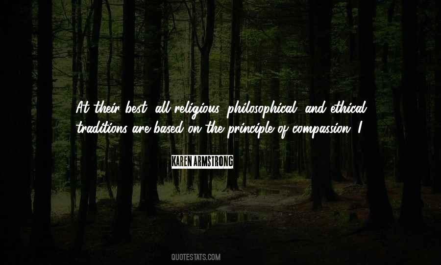 Religious Traditions Quotes #355012