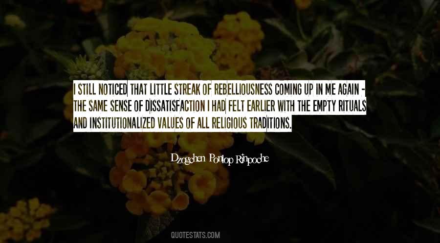 Religious Traditions Quotes #641650