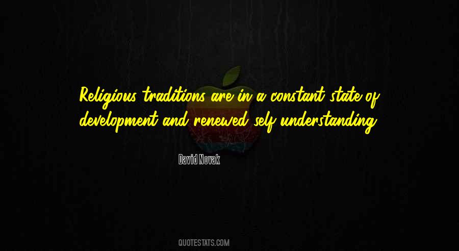 Religious Traditions Quotes #885645