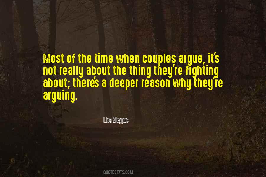 Quotes About Arguing Couples #1663077