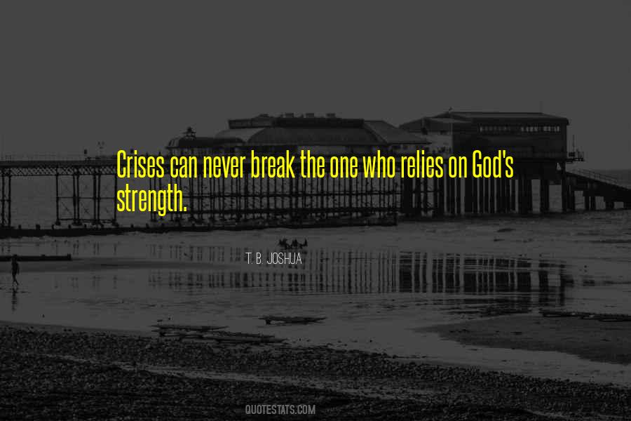 Rely On God Quotes #422878