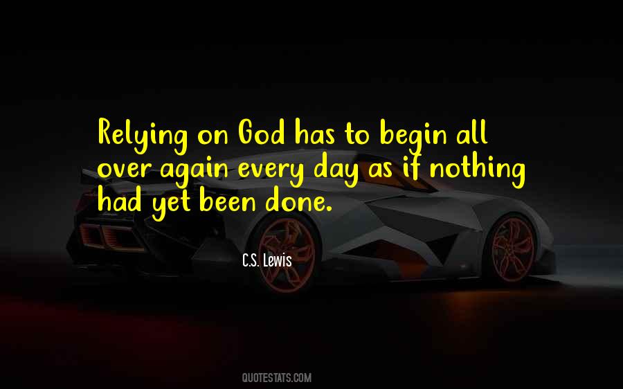 Rely On God Quotes #543202