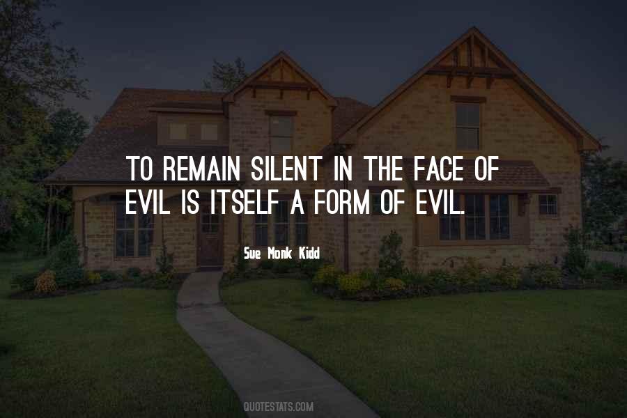 Remain Silent Quotes #7367