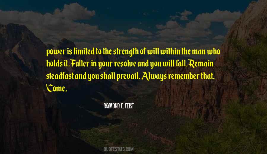 Remain Steadfast Quotes #481640