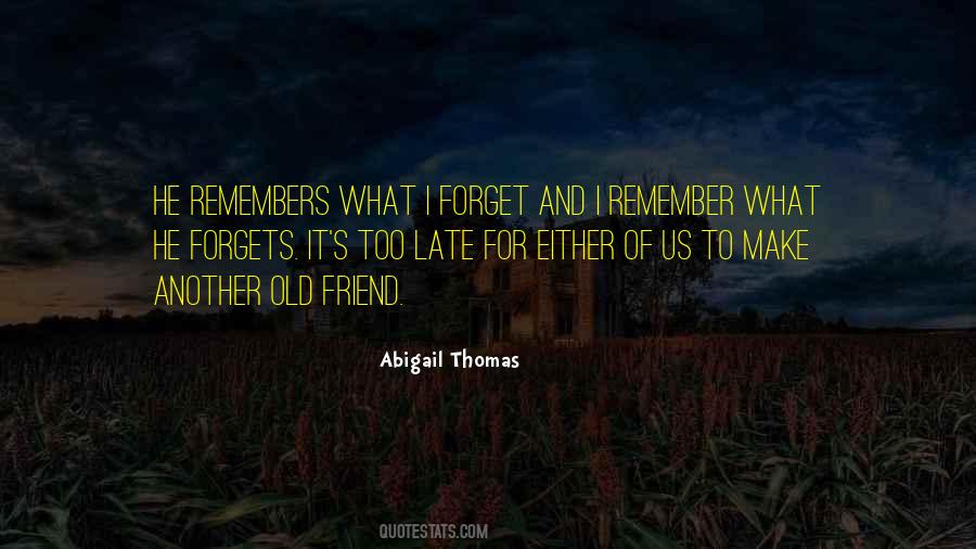 Remember Me Friendship Quotes #1269199