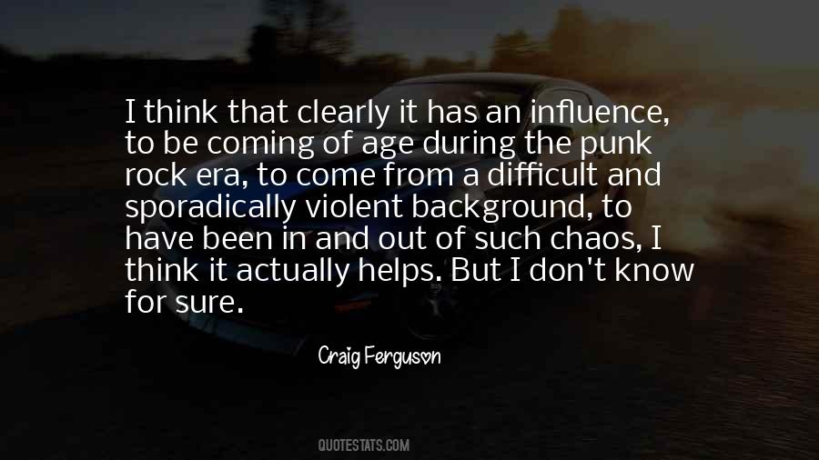 Quotes About Craig Ferguson #480423