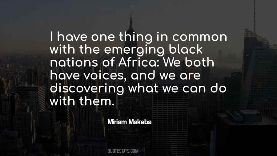Quotes About Miriam Makeba #134009