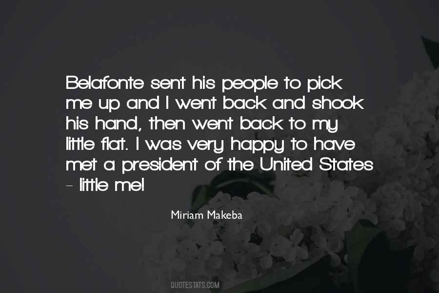 Quotes About Miriam Makeba #1410411