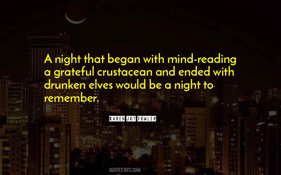 Remember That Night Quotes #40180