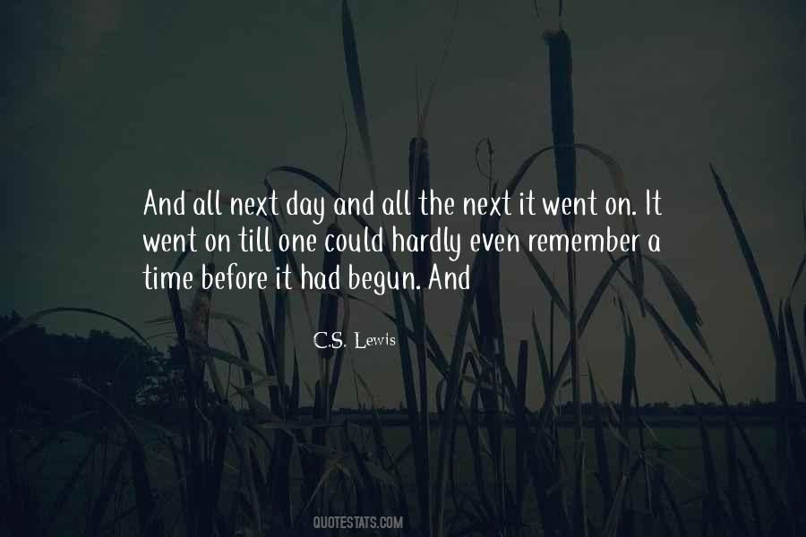 Remember The Day Quotes #242970