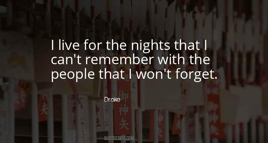 Remember The Night Quotes #188795