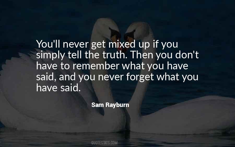 Remember What You Said Quotes #1104640