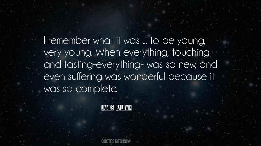 Remember When We Were Young Quotes #6678