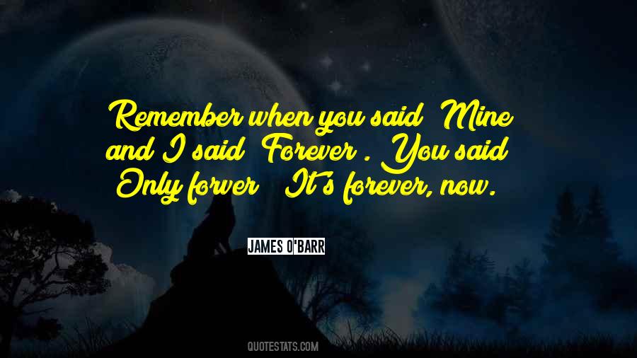 Remember You Forever Quotes #1617192