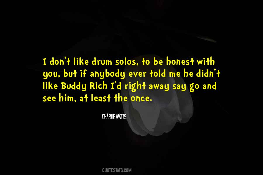 Quotes About Buddy Rich #1542371
