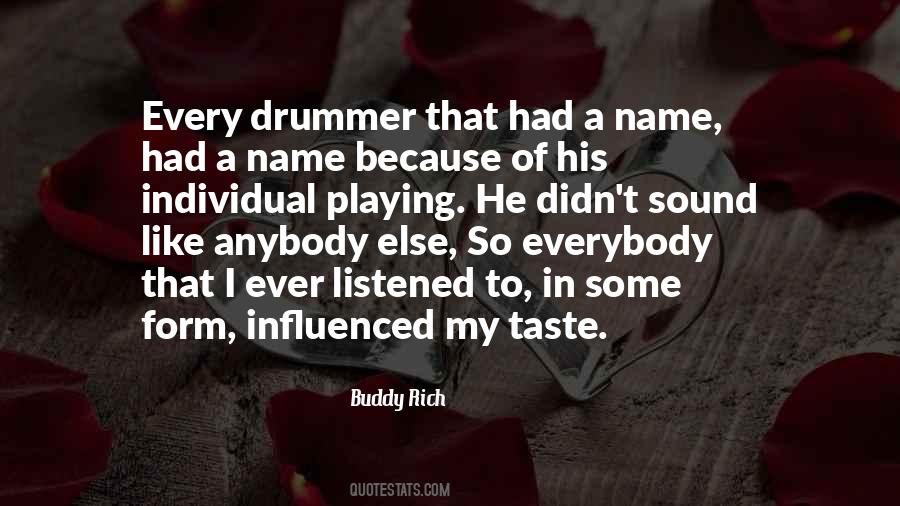 Quotes About Buddy Rich #506314