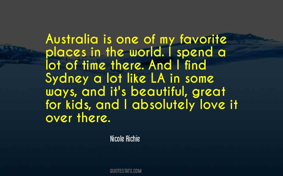 Quotes About Australia #1275471