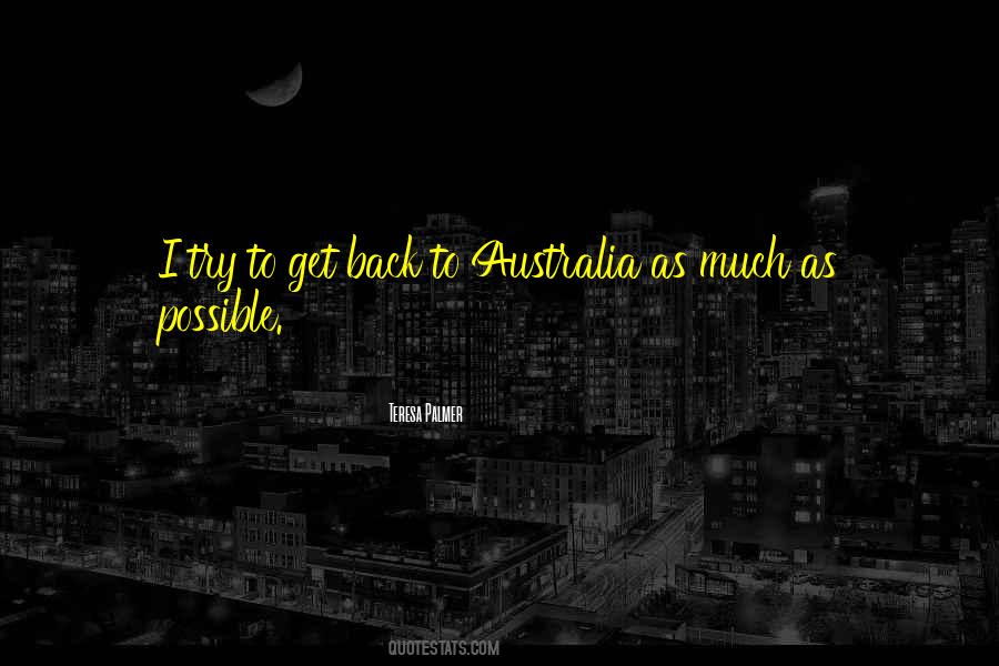 Quotes About Australia #1282367