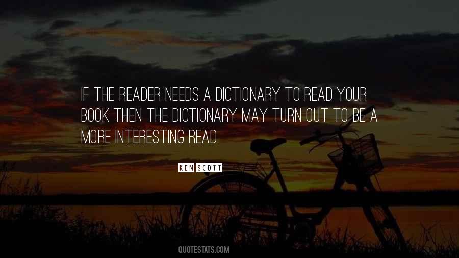 Quotes About Dictionary #1231681