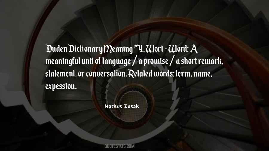 Quotes About Dictionary #1263129