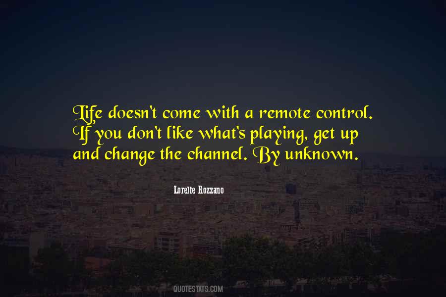 Remote Control Quotes #1220601