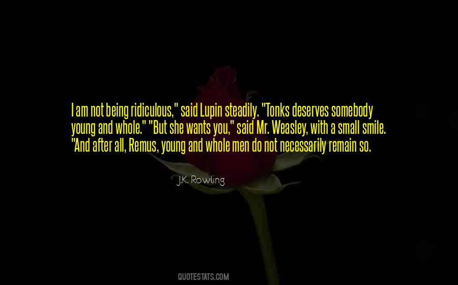 Remus Lupin Tonks Quotes #1764854