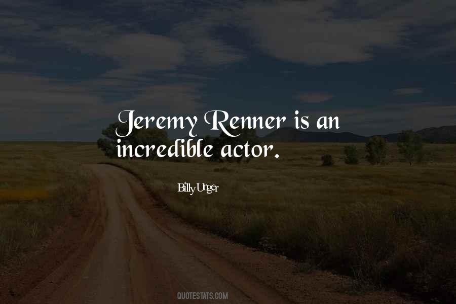 Renner Quotes #1429192