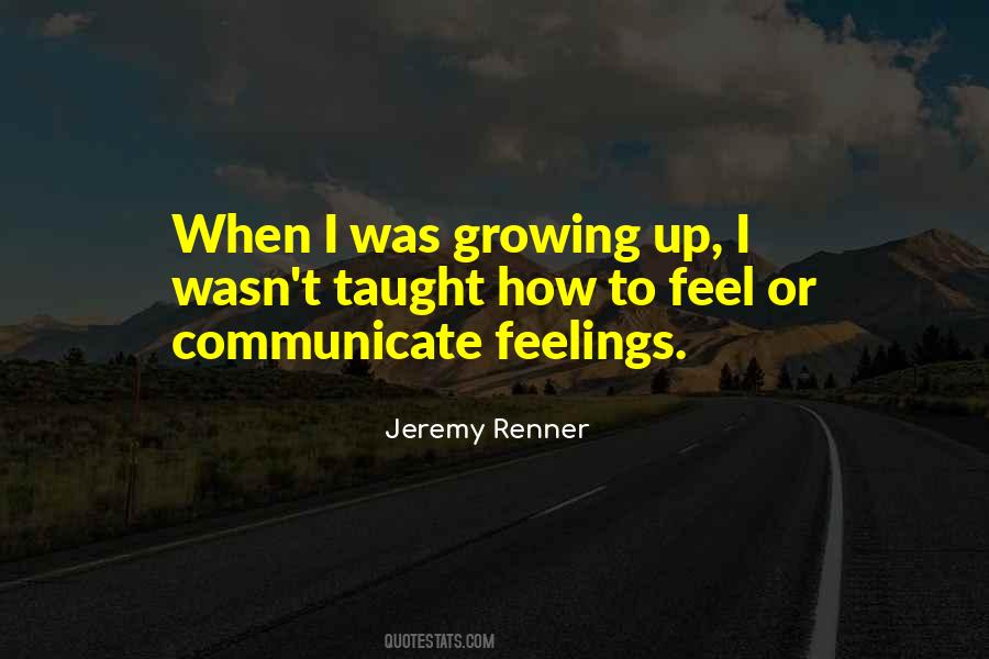 Renner Quotes #1709187