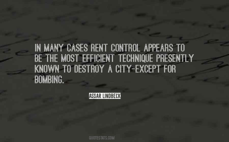 Rent Control Quotes #372089