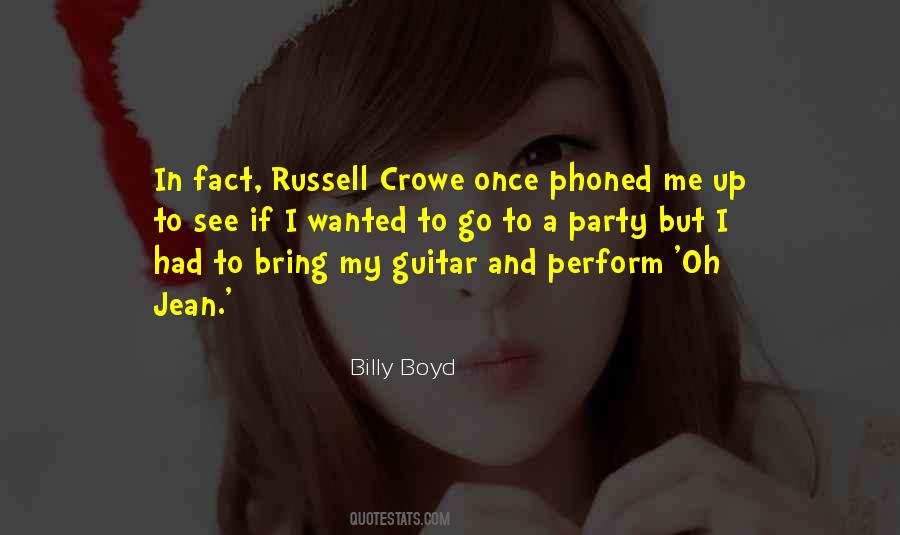 Quotes About Russell Crowe #91689