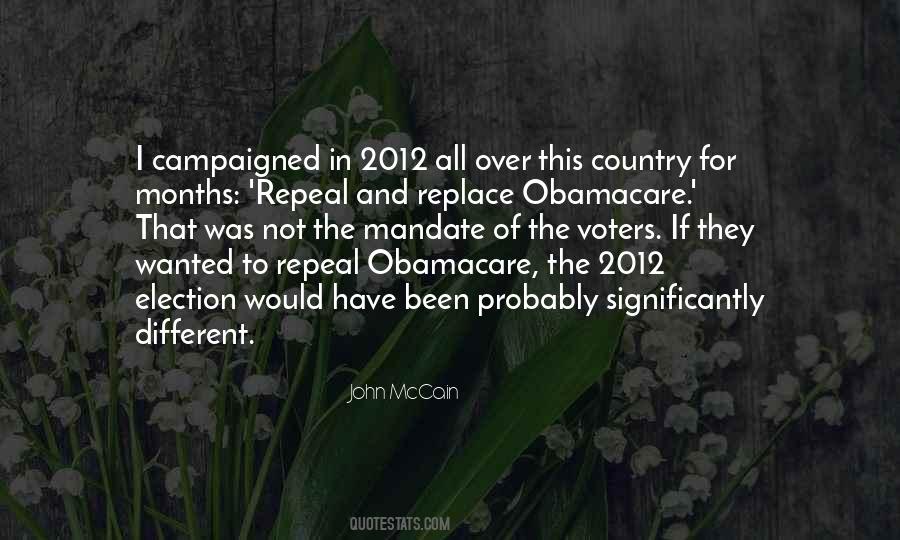 Repeal Obamacare Quotes #1315601