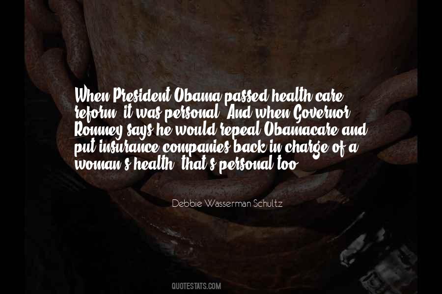 Repeal Obamacare Quotes #1633395