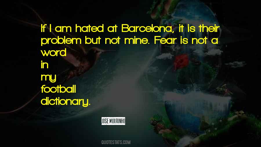 Quotes About Barcelona Football #1767856