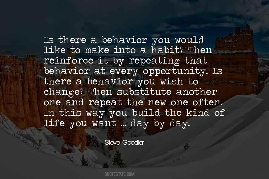 Repeating Behavior Quotes #1682014