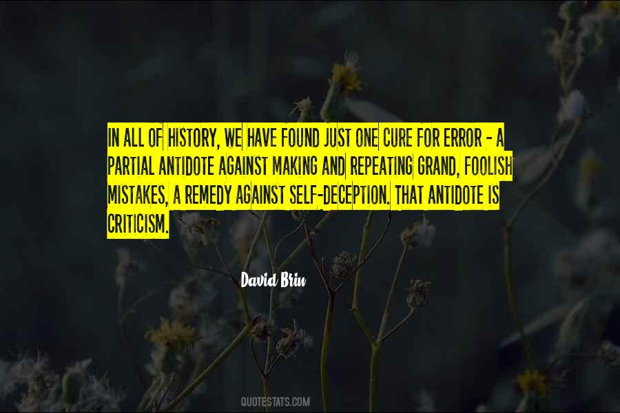 Repeating Your Mistakes Quotes #1695727