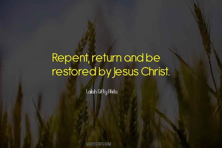 Repent Christian Quotes #530525