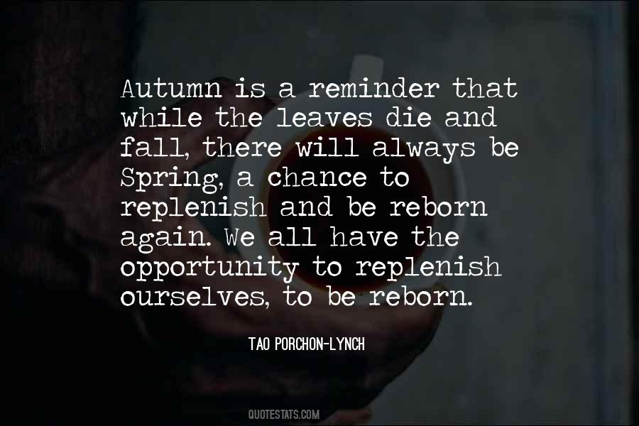 Replenish Yourself Quotes #233128