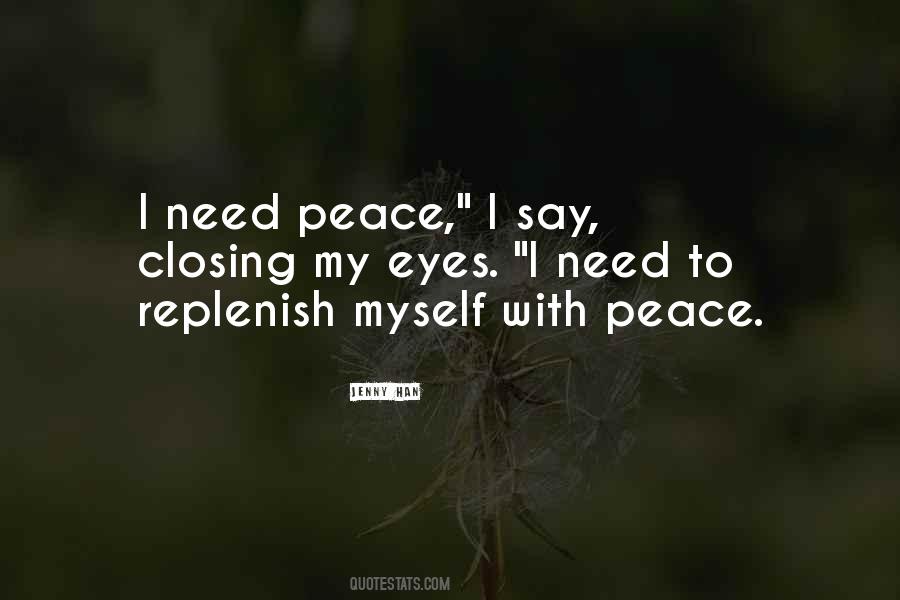 Replenish Yourself Quotes #733242