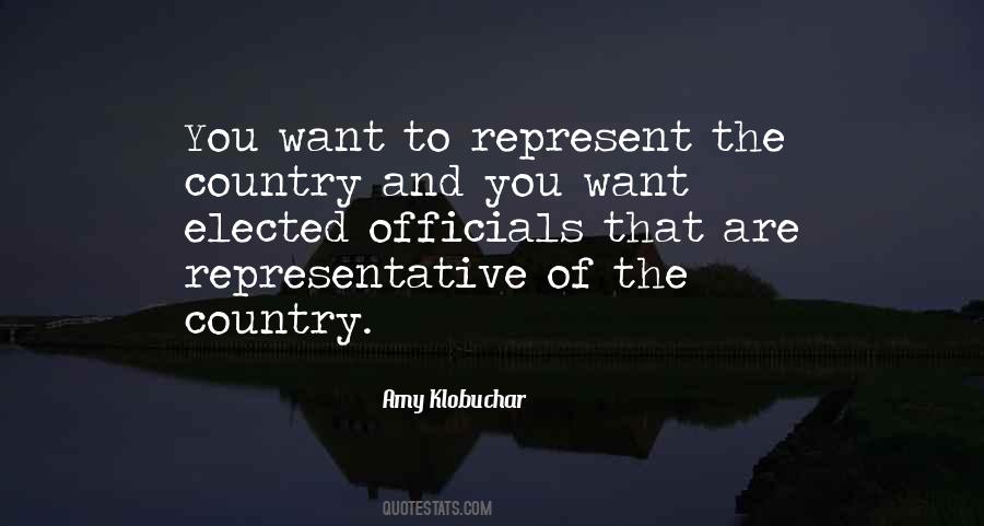 Represent Your Country Quotes #93549