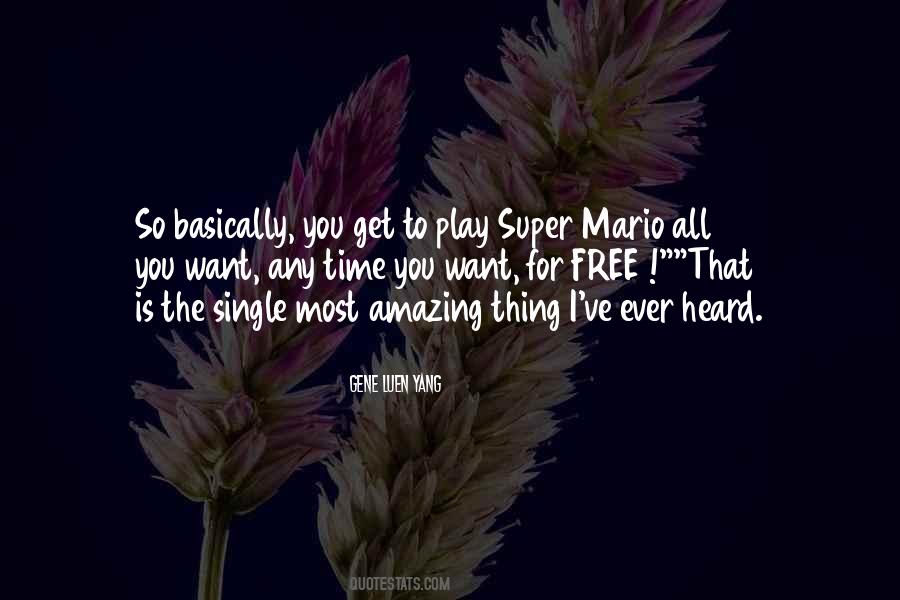 Quotes About Super Mario #1842120