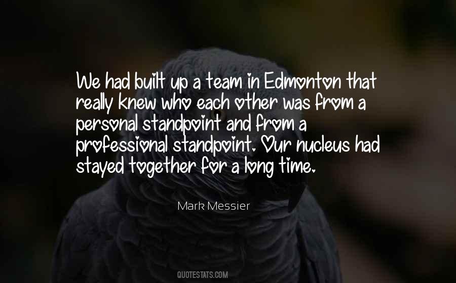 Quotes About Mark Messier #521077