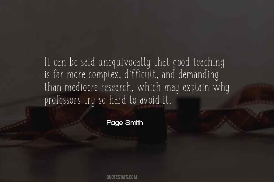 Research And Teaching Quotes #1377041