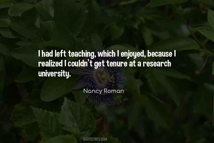 Research And Teaching Quotes #1413547