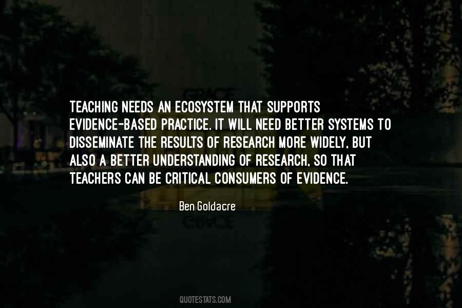 Research And Teaching Quotes #159041