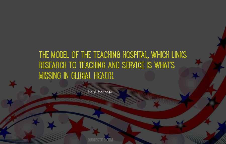 Research And Teaching Quotes #528002