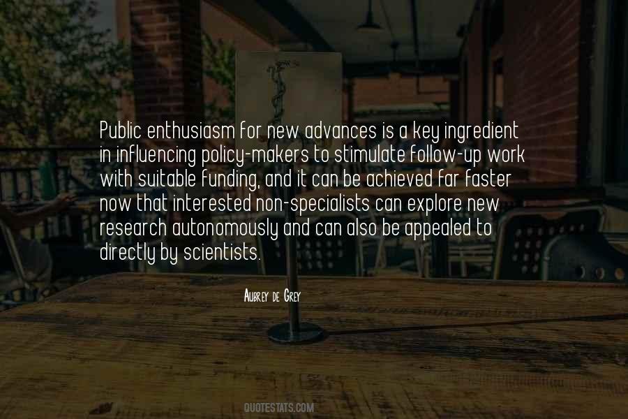 Research Funding Quotes #493422