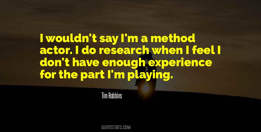 Research Method Quotes #812241