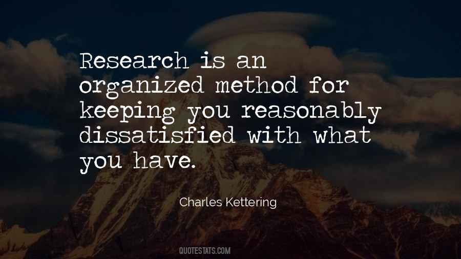 Research Method Quotes #919426