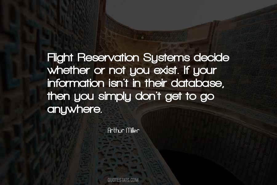 Reservation Quotes #88605